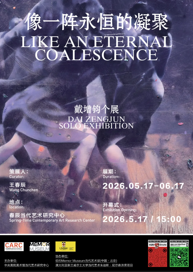 CARC展讯 |像一阵永恒的凝聚——戴增钧个展
